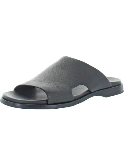 Cole Haan Goldwyn 2.0 Slide Mens Leather Slip On Slide Sandals In Multi