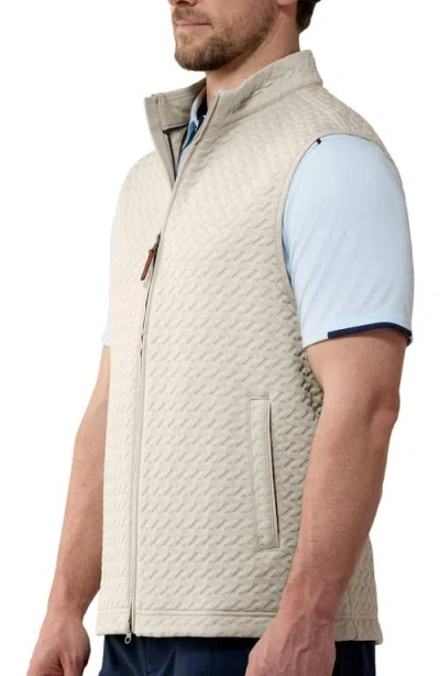 Cole Haan Golf Apparel Artisan Vest In Neutral