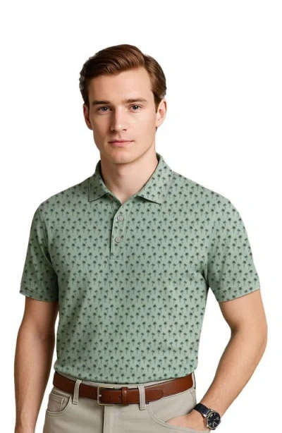 Cole Haan Golf Apparel Cobbler Polo In Green