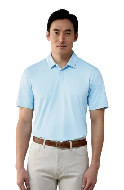 Cole Haan Golf Apparel Founders Polo In Blue