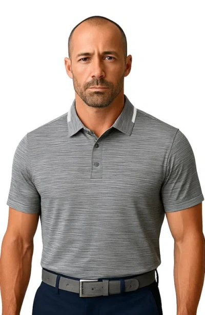 Cole Haan Golf Apparel Founders Polo In Gray