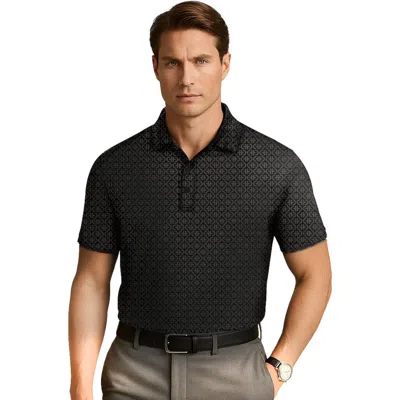 Cole Haan Golf Apparel Iconic Polo In Black