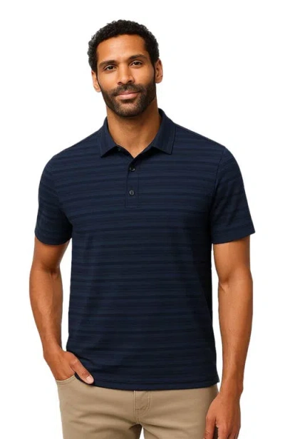 Cole Haan Golf Apparel Links Polo In Blue