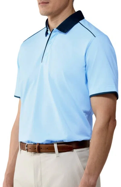 Cole Haan Golf Apparel Trafton Polo In Blue