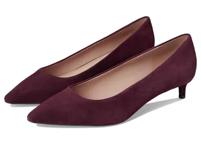 Cole Haan Go-to Jocelyn Pumps High In Burgundy
