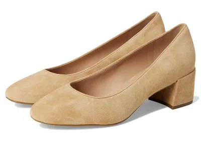 Cole Haan Go-to Shayla Block Heel Pump High In Brown