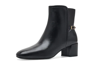 Cole Haan Go-to Suzanne Boots Women's Boots Black Leather: 7 B - Medium