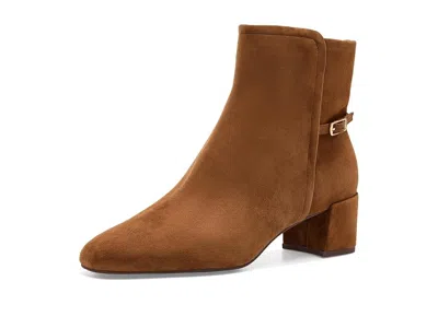Cole Haan Go-to Suzanne Boots Women's Boots Tobacco Suede: 10.5 B - Medium, Leather In Brown