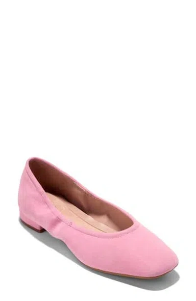 Cole Haan Go-to Valinda Ballet Flat In Pink