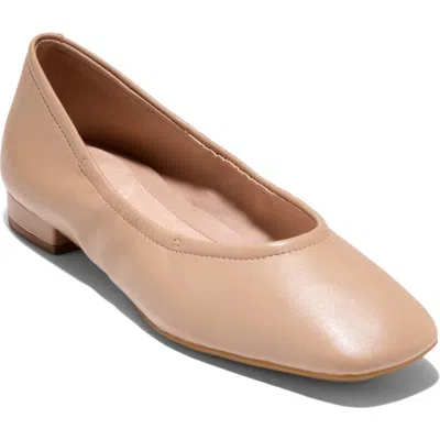 Cole Haan Go-to Valinda Ballet Flat In Brown