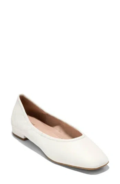 Cole Haan Go-to Valinda Ballet Flats In Neutral