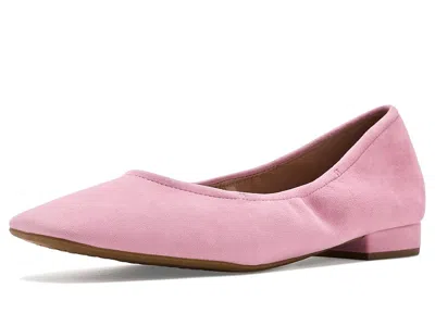 Cole Haan Go-to Valinda Ballet Flats Women's Shoes Cashmere Rose Suede: 6 B - Medium In Pink