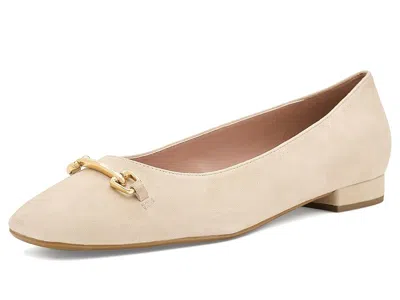 Cole Haan Go-to Verley Horsebit Ballet Flats Women's Shoes Light Sesame Suede: 10.5 B - Medium In Multi