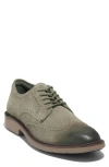 Cole Haan Goto Wingtip Derby In Tea Leaf S