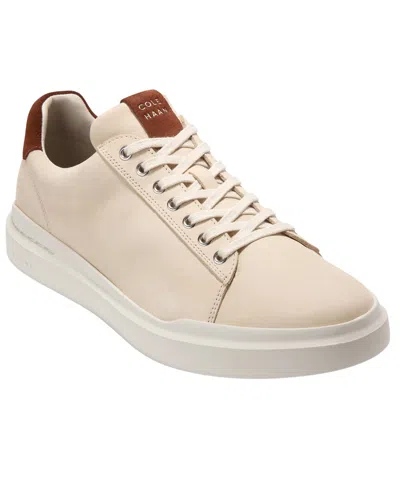 Cole Haan Gp Rally Ltt Leather Sneaker In Neutral