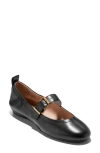 Cole Haan Graclyn Mary Jane Ballet Flat In Black