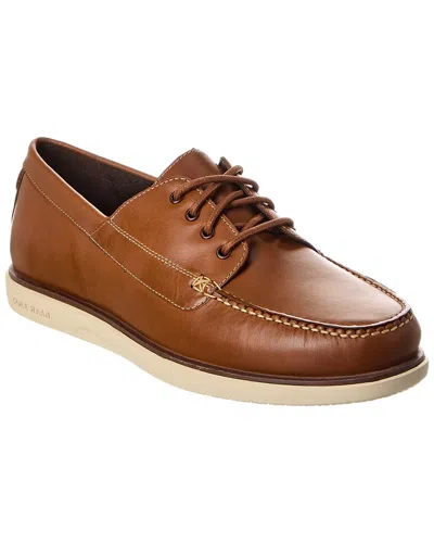 Cole Haan Grand 4-eye Leather Loafer In Brown
