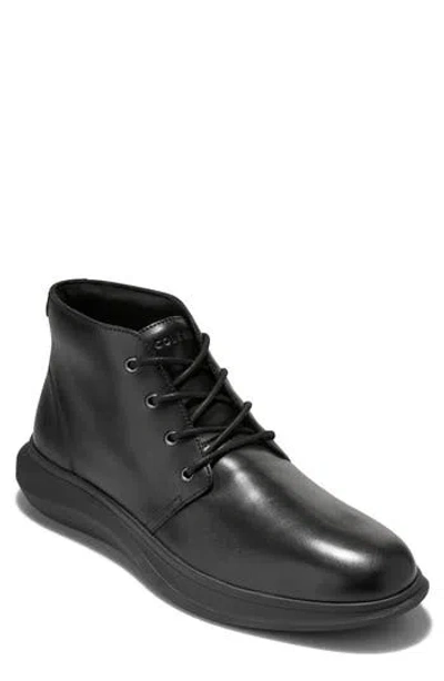 Cole Haan Grand Aerion Chukka Boot In Black