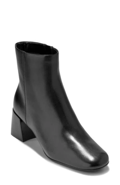 Cole Haan Grand Ambition Annabeth Leather Bootie In Black