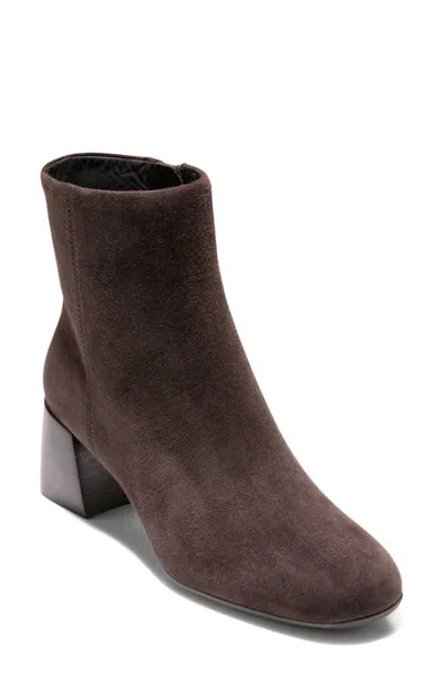 Cole Haan Grand Ambition Annabeth Leather Bootie In Brown