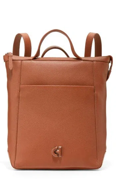 Cole Haan Grand Ambition Small Convertible Backpack In New British Tan