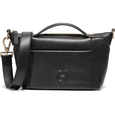 Cole Haan Grand Ambition Small Leather Bag In Black