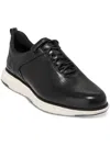 COLE HAAN GRAND ATLANTIC MENS TEXTURED LACE UP CASUAL AND FASHION SNEAKERS
