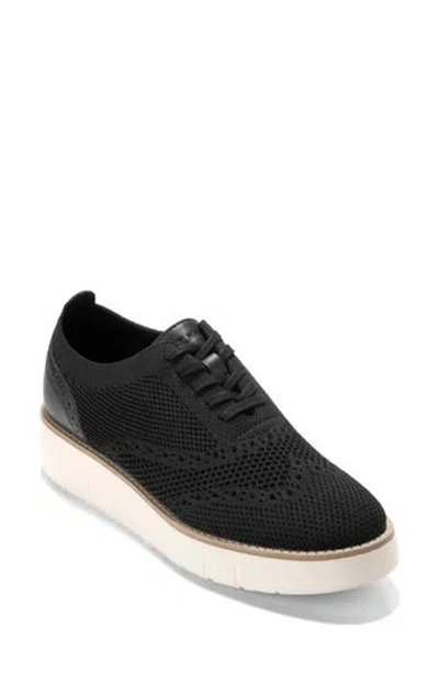 Cole Haan Grand City Platform Oxford In Animal Print