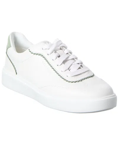 Cole Haan Grand Crosscourt Arlowe Suede Sneaker In White