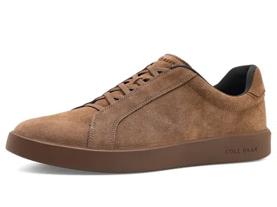 Cole Haan Grand Crosscourt Daily Lace-to-toe Slip-on Sneakers Men's Shoes Spiced Brown Suede: 11.5 D - Medium, In Multi