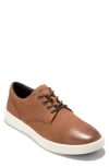 Cole Haan Grand Crosscourt Daily Plain Toe Sneaker In Brown