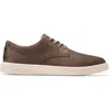 Cole Haan Grand Crosscourt Daily Plain Toe Sneaker In Lava Nubuck/irish Coffee