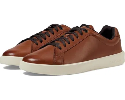 Cole Haan Grand Crosscourt Daily Sneakers Mens 7.5 British Tan Dark Shoes Fzp247 In Brown