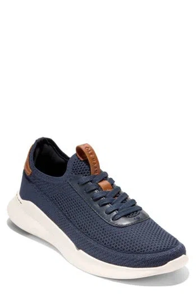 Cole Haan Grand Crosscourt Daily Stitchlite Sneaker In Navy Blazer/marine Blue
