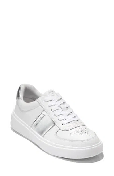 Cole Haan Grand Crosscourt Della Sneaker (women) In White