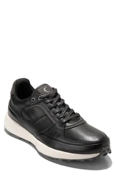 Cole Haan Grand Crosscourt Downtown Sneaker In Black