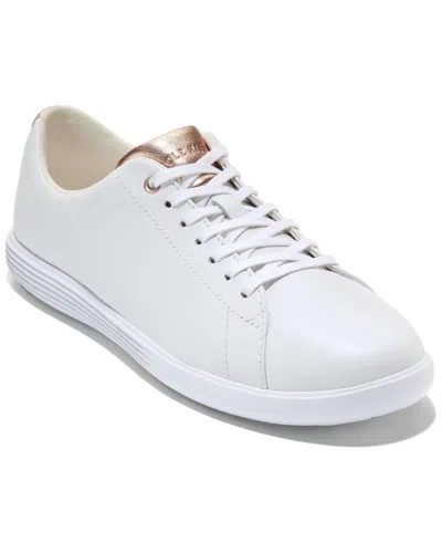 Cole Haan Grand Crosscourt I Leather Sneaker In White