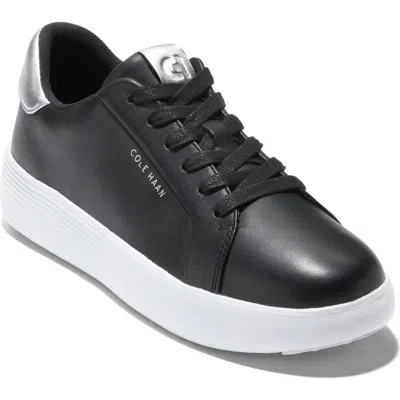 Cole Haan Grand Crosscourt Joy Platform Sneaker In Black
