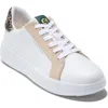 Cole Haan Grand Crosscourt Joy Platform Sneaker In Optic White/chai