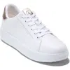 Cole Haan Grand Crosscourt Joy Platform Sneaker In White