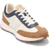 Cole Haan Grand Crosscourt Meadow Sneaker In Ivory/golden
