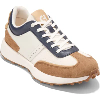 Cole Haan Grand Crosscourt Meadow Sneaker In Ivory/golden