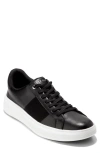 Cole Haan Grand Crosscourt Premier Sneaker In Black/ White
