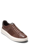 Cole Haan Grand Crosscourt Premier Sneaker In Ch Dark Coffee