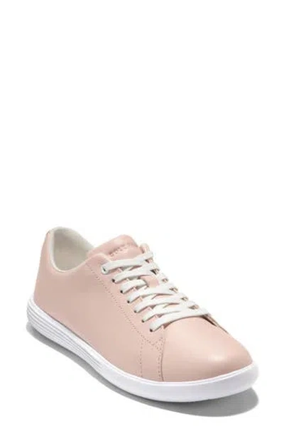 Cole Haan Grand Crosscourt Sneaker In Cameo Rose/white