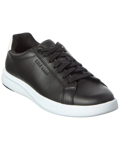 Cole Haan Grand Crosscourt Tennis 2.0 Leather Sneaker In Black