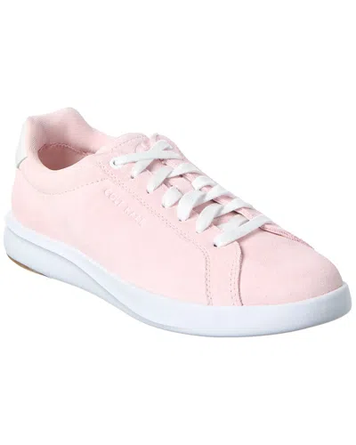 Cole Haan Grand Crosscourt Tennis 2.0 Suede Sneaker In Pink