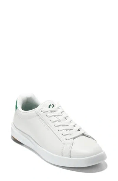Cole Haan Grand Crosscourt Tennis Shoe In White