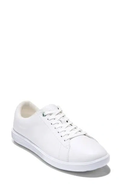 Cole Haan Grand Crosscourt Tennis Shoe In White