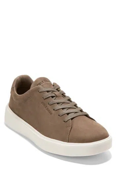 Cole Haan Grand Crosscourt Traveler Sneaker In Truffle Nbk/ivory